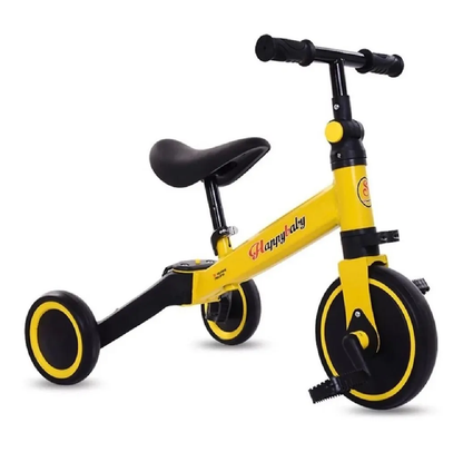 Triciclo Convertible 3 En 1 Niños Y Niñas