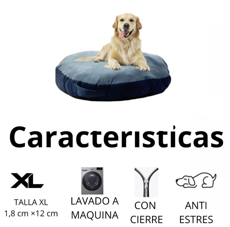 Cama Team Bear Dona Antiestres Talla: X L Lavable