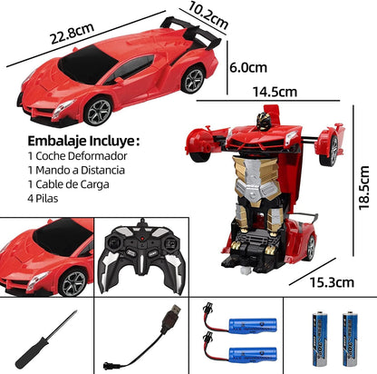 CARRO CONTROL REMOTO TRASFORMER