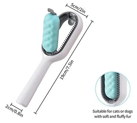 Cepillo Peine Para Mascotas Removedor De Motas