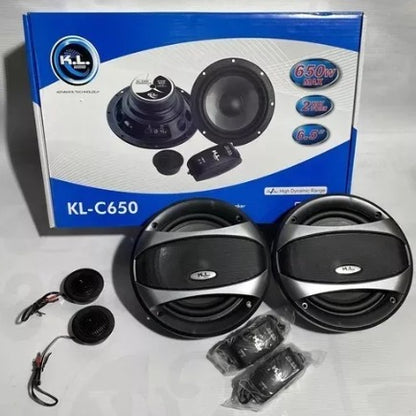 COMPONENTES KL AUDIO 6 PULGADAS