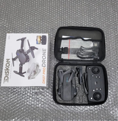 DRONE DK07 PRO 4K,HD 2 BATERIAS