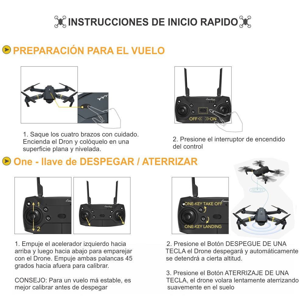 Drone Plegable Con Cámara Wifi 2.4g Fpv 998 PRO MAX