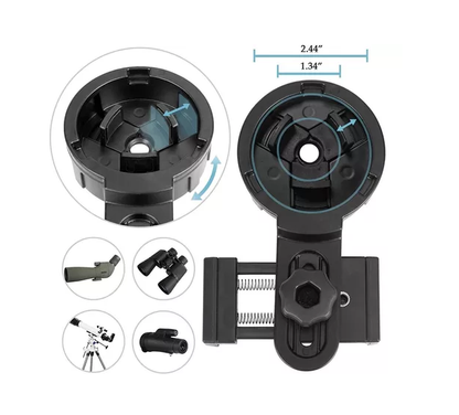 Telescopio Astronomico Monocular F30070m Con Soporte Celular