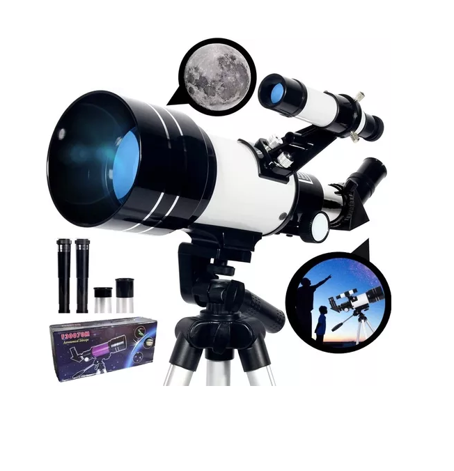 Telescopio Astronomico Monocular F30070m Con Soporte Celular